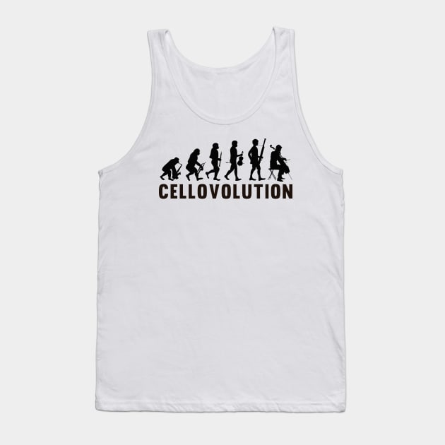 Violoncello Evolution Tank Top by MalditaNovena